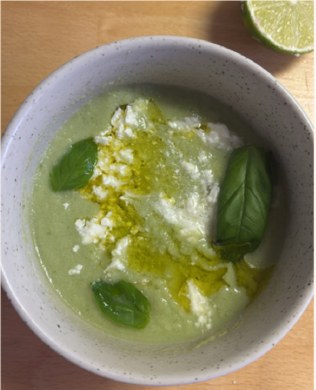 Velouté vert détox doux